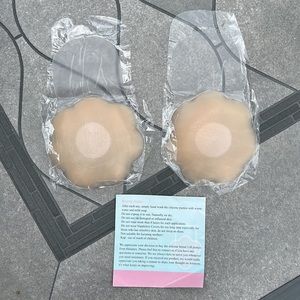New Silicone Breast Lift Nipple Covers, reusable, OS